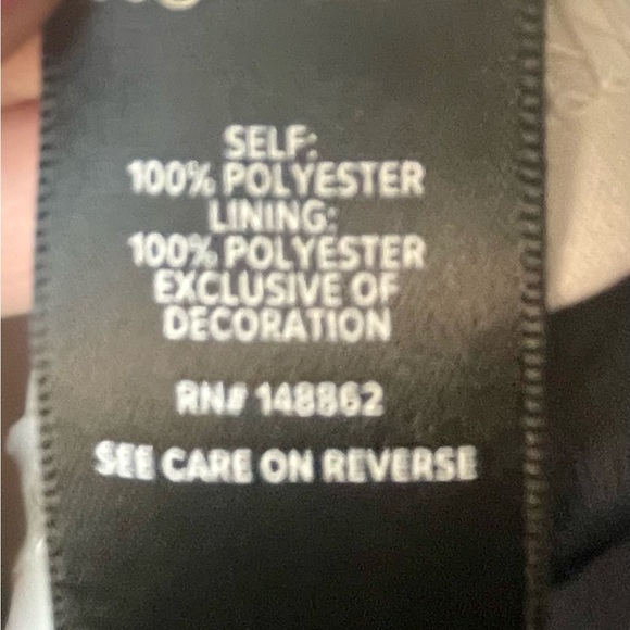 Torrid Mini Chiffon Double-Tiered Dress, Sz 1x - Picture 6 of 7